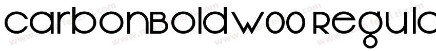 CarbonBold W00 Regular字体转换